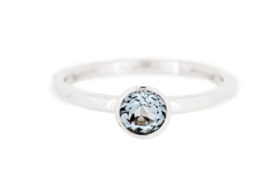 Stacking Ring - Blue Topaz (Sky)