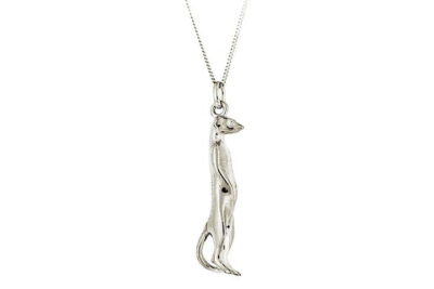 Silver Meerkat Pendant