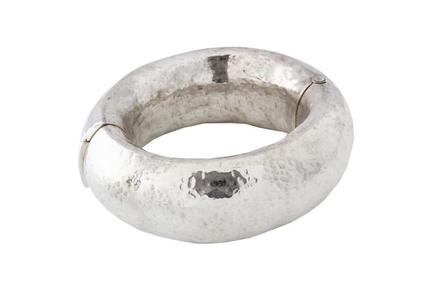 Hand Forged Hinged Bangle