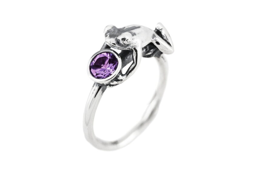 The Gem Hopper ring - Amethyst