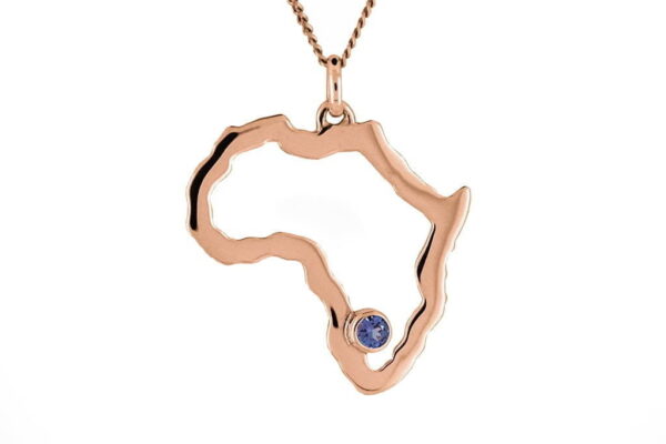 Tanzanite in Africa - Rose Gold