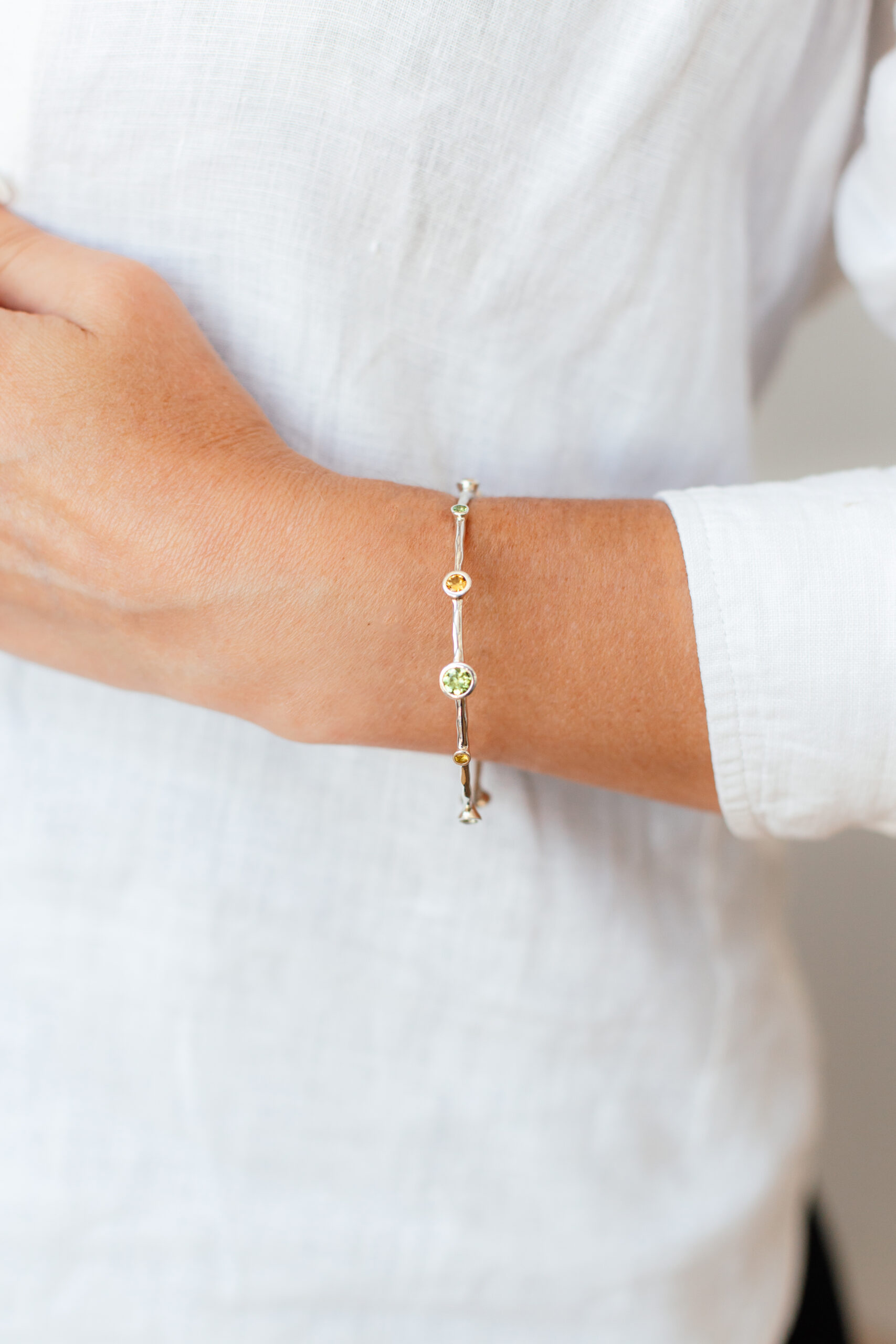 Citrus-Aura-Gem-Bangle