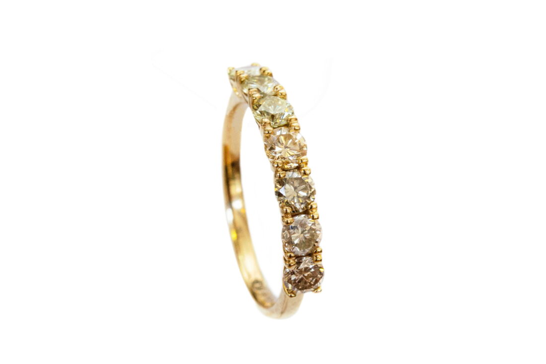 Ombre Diamond Ring