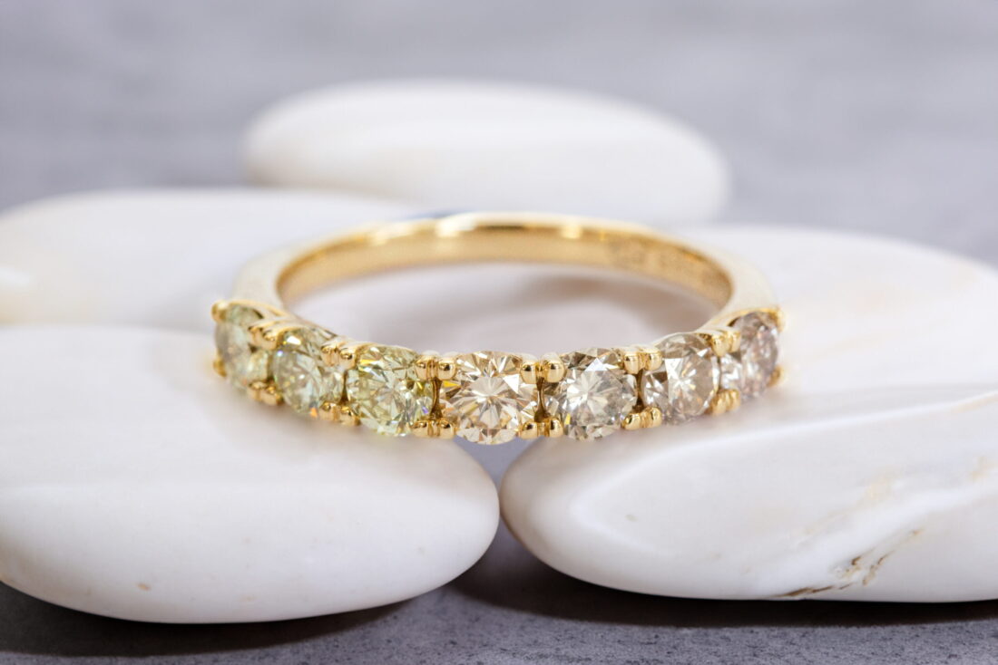Ombre Diamond Ring