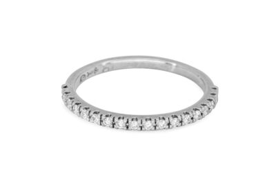 White Gold Diamond Half Eternity