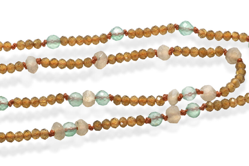 designer gem necklace