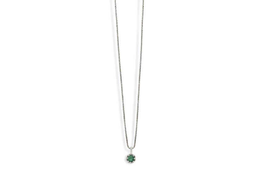 emerald pendant