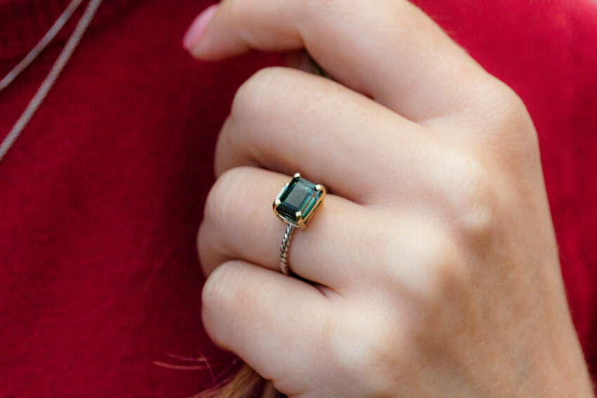 tourmaline ring