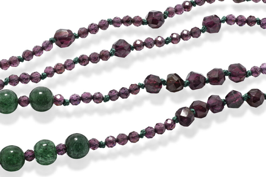 designer gem necklace
