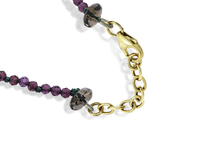 designer gem necklace