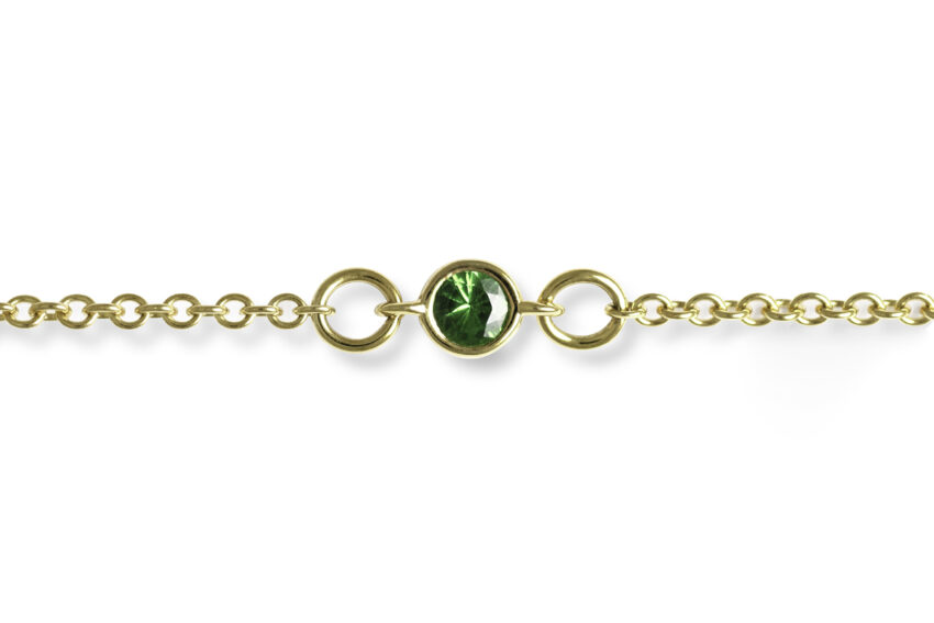 9ct Gold Infinity necklace
