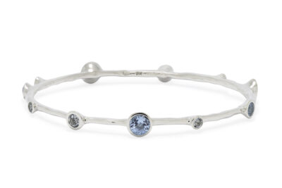 blue gemstone bangle