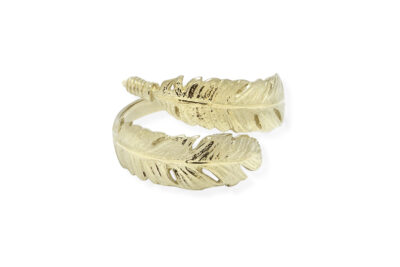 Open Feather Ring