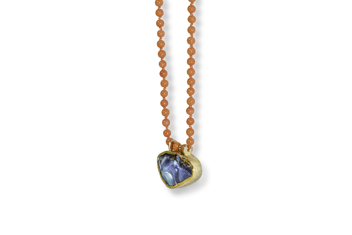 Sea Whisper – Australian Opal Necklace1