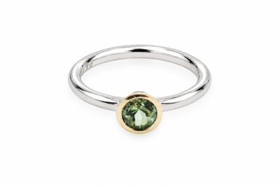 Colour Notes – Green Tourmaline Ring