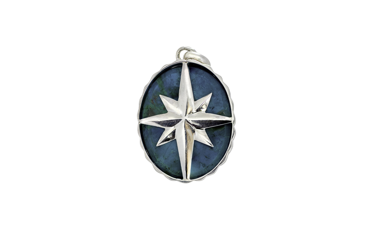 Southern Star – African Turquoise Pendant - Image 4