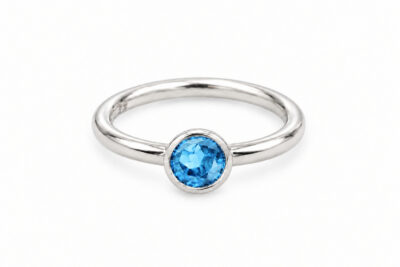 Colour Notes – Blue Topaz Ring